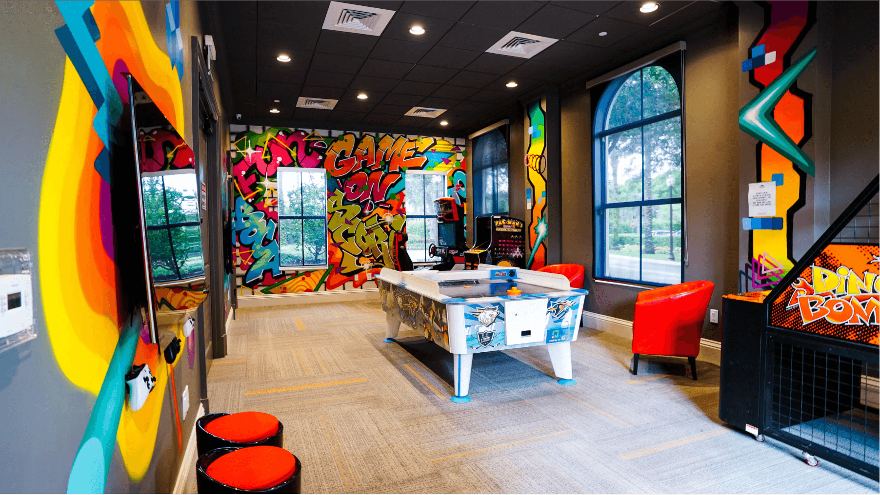 Clubhouse oaks kids playroom 2