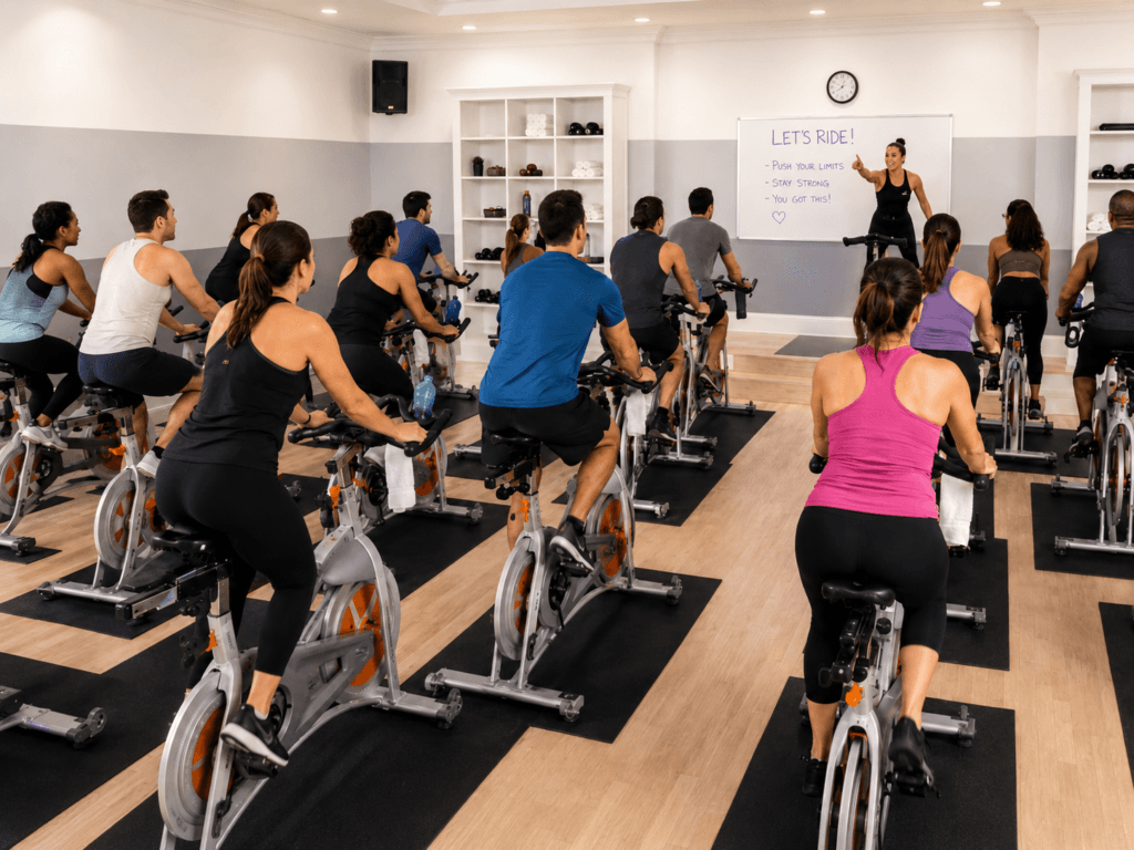 Facilities & Amenities the oaks spin room